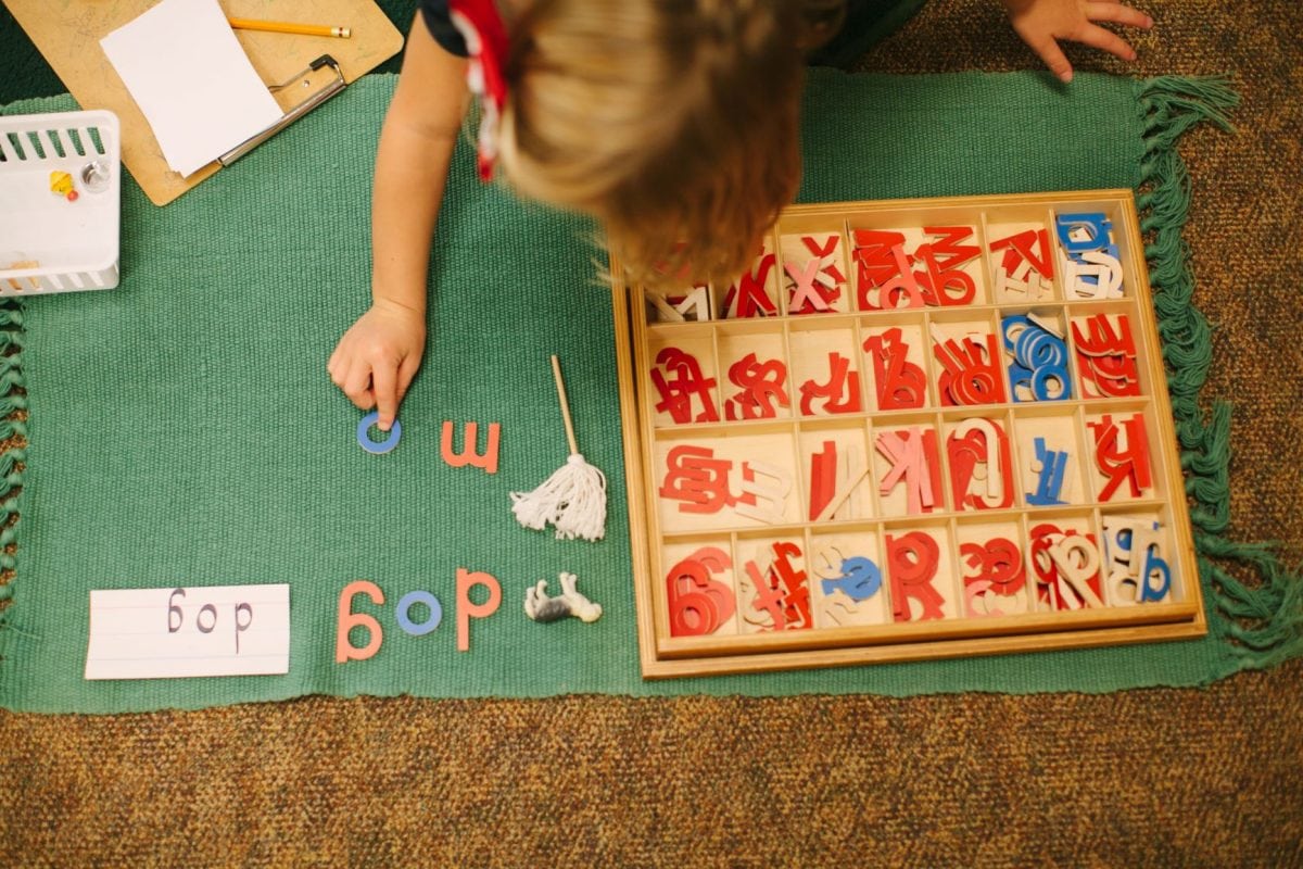 Montessori Phonetics – How and Why We Use Them - Step By Step Montessori Schools and Child Care Centers - MN